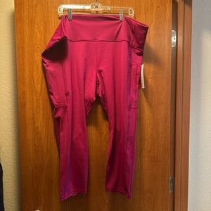 Athleta Fuchsia Leggings
